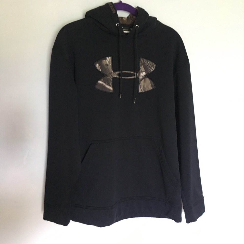 Like New Camo Under Armor Storm Hoodie
